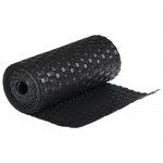 vidaXL Paravents de balcon 10 Pièces noir 255x19 cm résine tressée