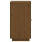 vidaXL Buffet Marron miel 34x40x75 cm Bois massif de pin