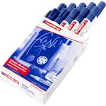 Marqueur craie liquide 4095 bleu 2-3 mm x 10 EDDING