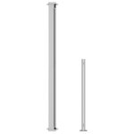 Vidaxl auvent latéral rétractable de patio 200x300 cm bleu