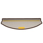 vidaXL Tapis d'escalier 15 Pièces Marron café 65 x 24 x 4 cm