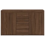 Buffet vidaXL Chêne marron Bois d'ingénierie 120 x 36 x 69 cm Buffet