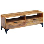 vidaXL Meuble TV bois de manguier 120x35x45 cm