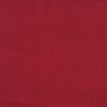 vidaXL Canapé-lit à 2 places et deux oreillers Rouge bordeaux Velours