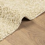 vidaXL Tapis shaggy PAMPLONA poils longs moderne doré 100x200 cm