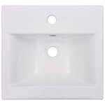 vidaXL Ensemble de meubles de salle de bain Noir Aggloméré