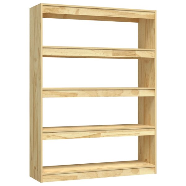 vidaXL Bibliothèque/Séparateur de pièce 100x30x135 5 cm pin massif