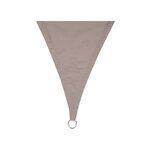Perel Voile d'ombrage triangulaire 5 m Couleur taupe GSS3500TA