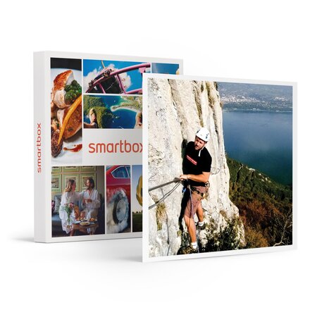 SMARTBOX - Coffret Cadeau 3h de parcours sur la via ferrata avec photos face au lac du Bourget -  Sport & Aventure