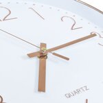 vidaXL Horloge murale 30 cm Or rosé