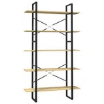vidaXL Bibliothèque à 5 niveaux 100x30x175 cm Bois de pin