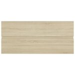 vidaXL Armoire d'évier Chêne sonoma 100x38 5x45 cm Bois d'ingénierie