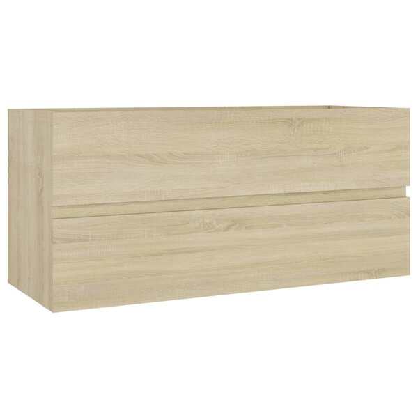 vidaXL Armoire d'évier Chêne sonoma 100x38 5x45 cm Bois d'ingénierie