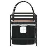 vidaXL Lit mezzanine enfants avec tunnel sans matelas 90x200 cm