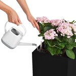 LECHUZA Jardinière Canto Color Square 40 ALL-IN-ONE Graphite 13722