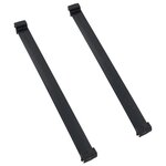 vidaXL Lit surélevé de jardin Anthracite 60x25x46 cm PP Rotin
