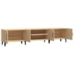 vidaXL Meubles TV chêne sonoma 180x31 5x40 cm bois d'ingénierie