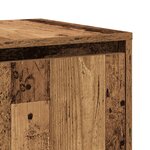 vidaXL Buffet marron Bois ancien Bois 120 x 41 x 75 cm Buffet