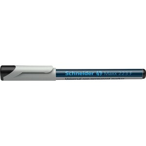 Marqueur universel Maxx 223 Pointe Fine non-Permanent noir x 10 SCHNEIDER