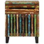 vidaXL Table de chevet 50x34x60 cm bois d'acacia solide