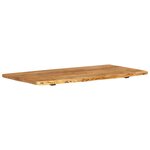 vidaXL Dessus de meuble-lavabo de salle de bain Acacia 100x52x2 5 cm