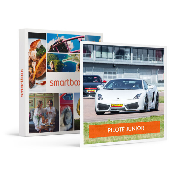 SMARTBOX - Coffret Cadeau Stage pilotage enfant : 8 ou 10 tours de circuit au volant d'une Lamborghini Gallardo -  Sport & Aventure