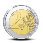 Pièce de monnaie 2 euro commémorative Belgique 2023 BU – Suffrage universel des femmes – Légende flamande