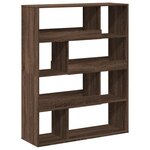 vidaXL Bibliothèque chêne marron 100x33x125 5 cm bois d'ingénierie