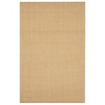 vidaXL Tapis Sisal naturel 66x100 cm