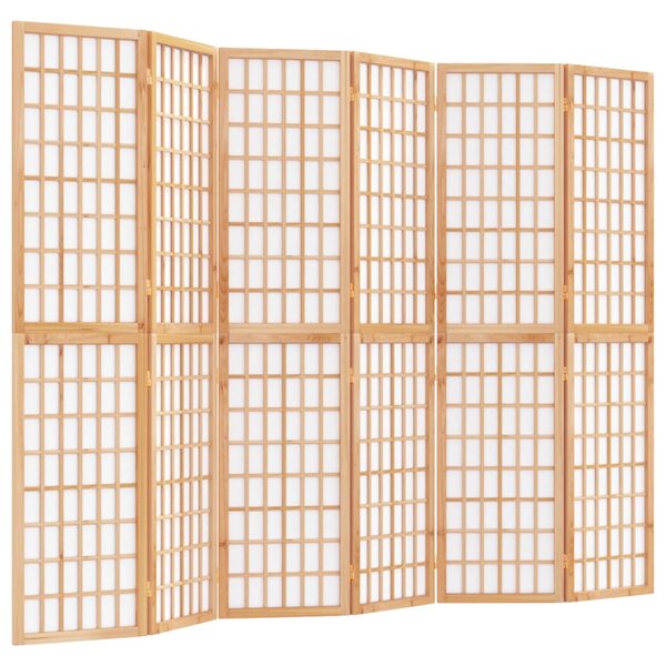 vidaXL Cloison de séparation pliable 6 panneaux 240x170 cm