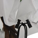 vidaXL Housses de protection pour plantes avec fermeture éclair 2 Pièces