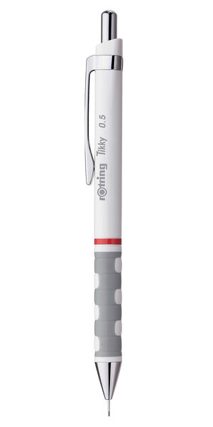 rOtring Tikky Porte-mine HB 0 50 mm  corps blanc