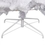 vidaXL Sapin de Noël artificiel à charnières avec neige floquée 120 cm