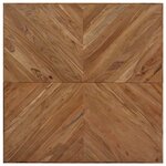 vidaXL Table basse 110x110x36 cm Bois d'acacia solide