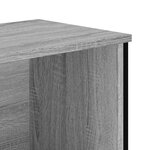 vidaXL Bibliothèque sonoma gris 80x31x106 cm bois d'ingénierie