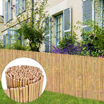 vidaXL Clôture Bambou 300 x 100 cm