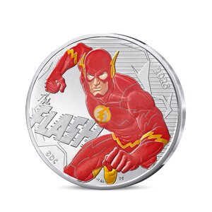 DC COMICS - Monnaie de 10€ Argent FLASH