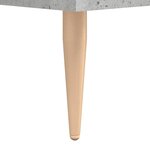 vidaXL Buffet gris béton 69 5x34x90 cm bois d'ingénierie