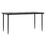 vidaXL Ensemble à manger de jardin 5 Pièces et coussins marron poly rotin
