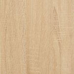 vidaXL Banc de rangement chêne sonoma 42x42x46 cm bois d'ingénierie