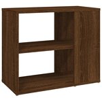 vidaXL Armoire latérale Chêne marron 60x30x50 cm Bois d'ingénierie
