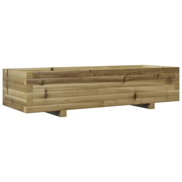 vidaXL Jardinière 110x40x26 5 cm bois de pin imprégné