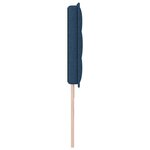 Tête de lit design lignes vidaXL bleue 180 cm en tissu