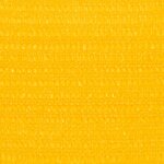 vidaXL Voile d'ombrage 160 g/m² Jaune 3x6 m PEHD