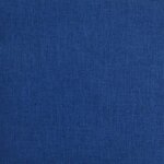 vidaXL Canapé-lit à 2 places avec deux oreillers bleu tissu