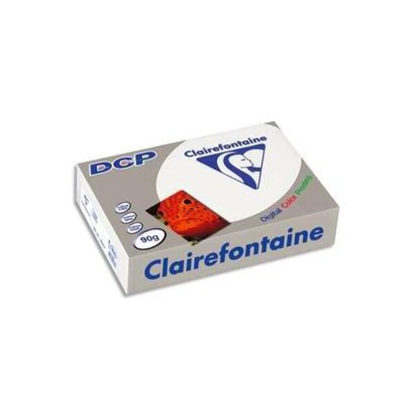 Ramette 500 Feuilles Papier DCP 90g A3 420x297 mm Certifié FSC Blanc CLAIREFONTAINE
