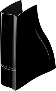 Porte-revues ELLYPSE OWA, A4, Polystyrène, noir CEP