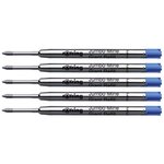 Mine Jumbo Pour Stylo Bille Pte Moyenne Bleu x 5 ROTRING