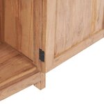 vidaXL Buffet 50x30x90 cm bois de teck massif