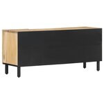 vidaXL Meuble TV 105x33x46 cm Bois massif de manguier
